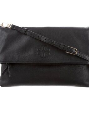 Tory Burch Leather Crossbody Bag Black
